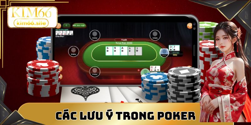 Các lưu ý trong poker hội viên cần biết