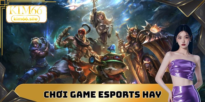 Esports thu hút người chơi nhờ đồ họa 3D sống động
